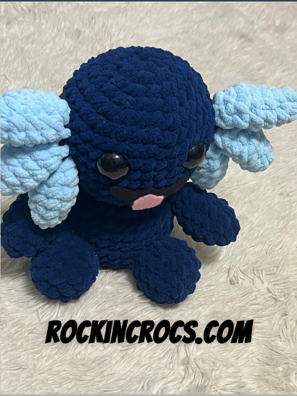 Axolotl Crochet Plushie